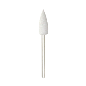 Silikon Polierbit weiß | Spitz Ø6,2mm | #150 Grit | Glanzpolierer 